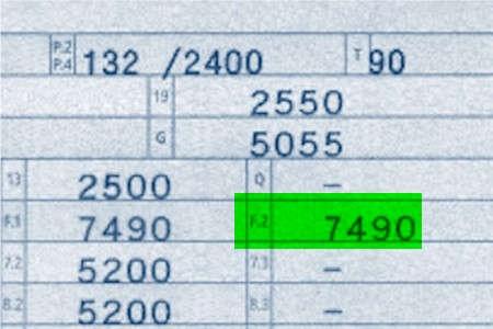 F.2 Im Zulassungsmitgliedsstaat zulässige Gesamtmasse in kg