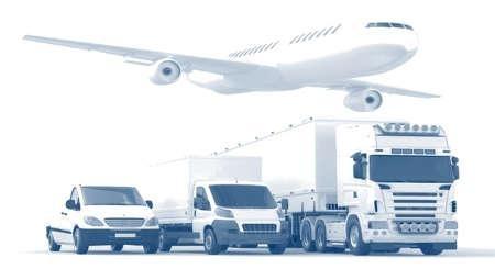 Transport Versicherung für Waren und Güter im Werk- oder Güterverkehr